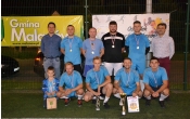 Zwycieska druzyna FC Kaweczyn pozuje do zdjecia