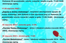 Ferie z OSiRem 2022 - plakat