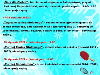 Ferie z OSiRem 2022 - plakat