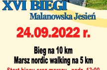 plakat BIEGI 2022